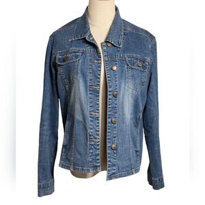Kikit by Maurice Sasson Vintage Denim Shirt Jacket